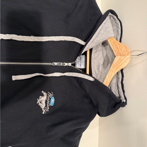 Ford Mustang Black Hoodie Jacket - Picture 6 of 9